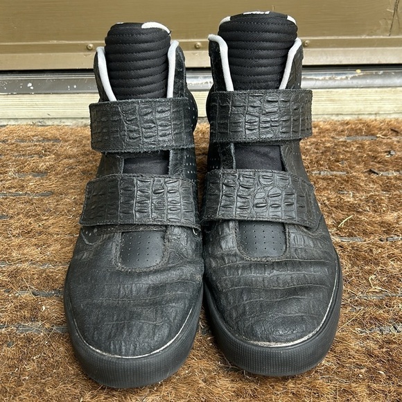 Nike Flystepper 2k3 Basketball Shoes Sz 12 Athletic Sneakers Velcro Straps - Picture 2 of 14